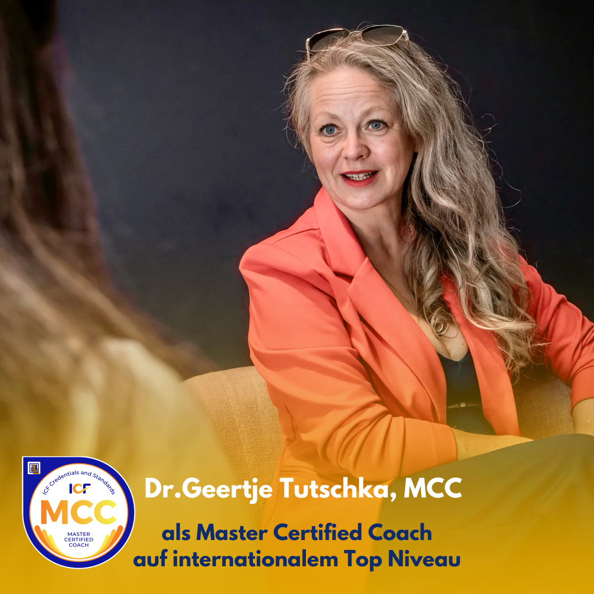 Dr. Geertje Tutschka, MCC — Master Certified Coach auf internationalem Top-Niveau